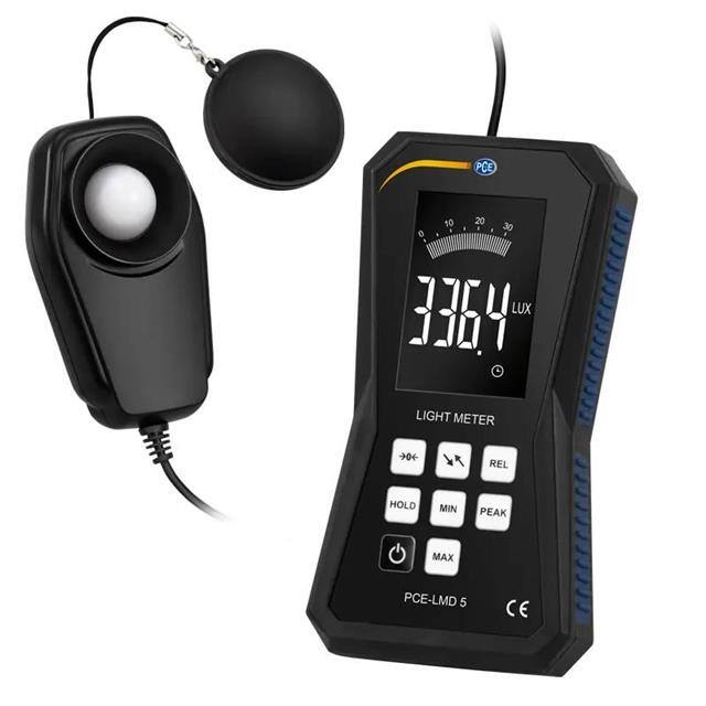 PCE-LMD 5 Photometer has a large measuring