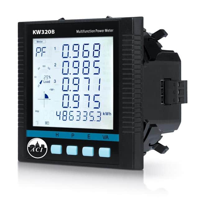 KW320B-P1-D-IP-SC Power Meter, Bi-Directional, 3 C