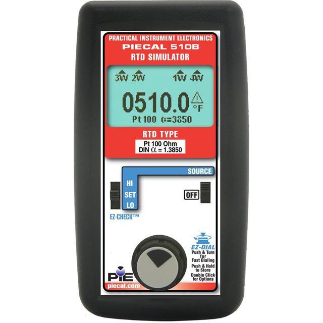 PIE 510B SINGLE TYPE RTD CALIBRATOR, SOUR