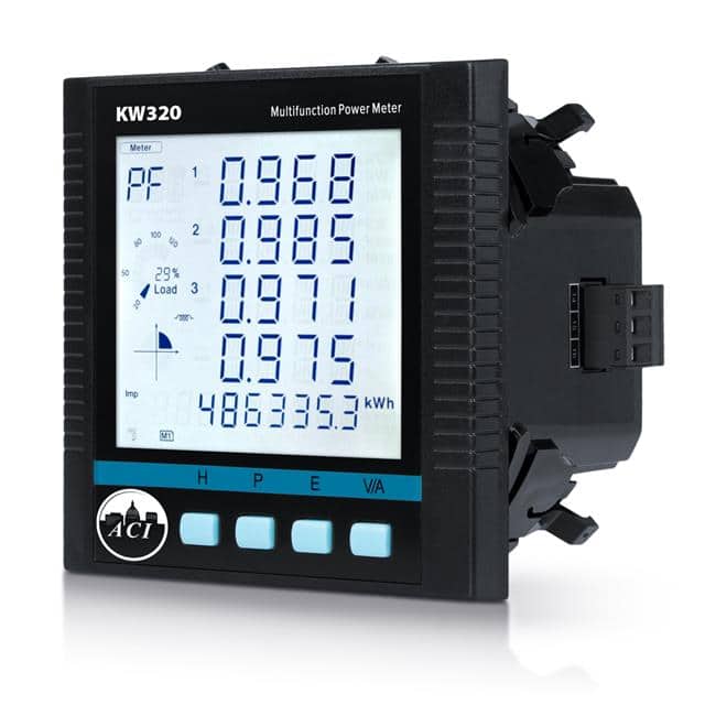 KW320Q-P1-D-W-XX Power Quality Meter, Bi-Directio