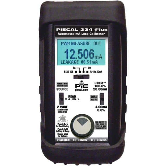 PIE 334PLUS 4-20 MILLIAMP LOOP CALIBRATOR WI