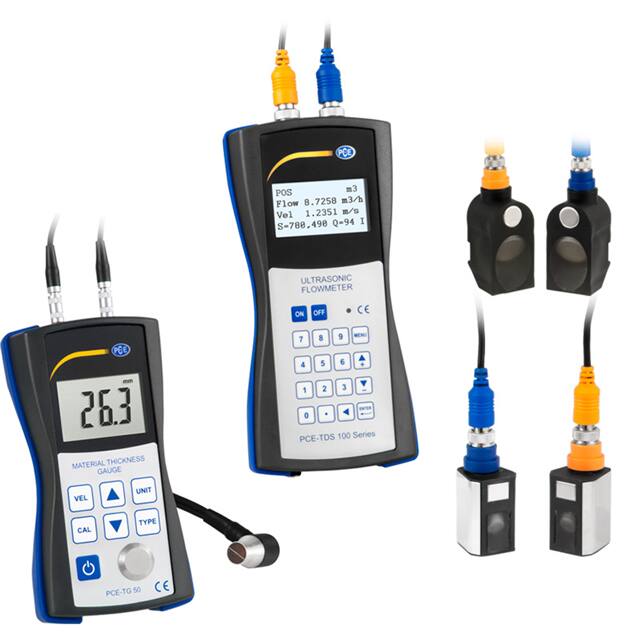 PCE-TDS 100HSH-TG50 Ultrasonic Flow/Thickness Kit