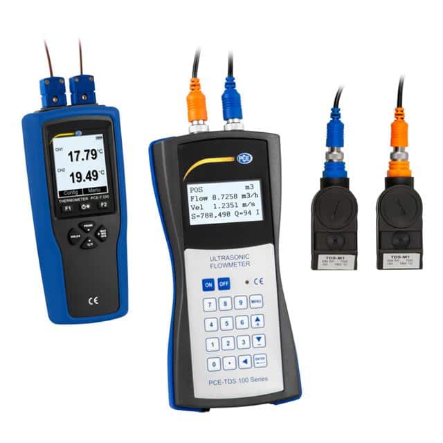 PCE-TDS 100H+ Flow Meter with Thermometer