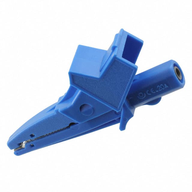 CT2392A-6 GATOR CLIP BRASS INSULATED 20A