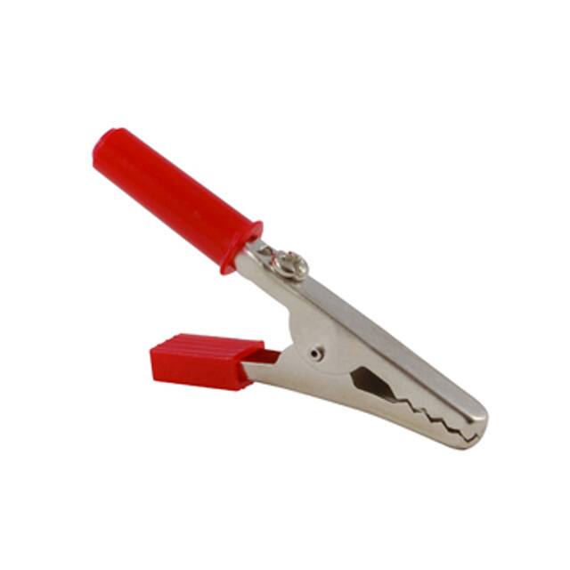 72-189-2 ALLIGATOR CLIP 10A W/RED INSUL H