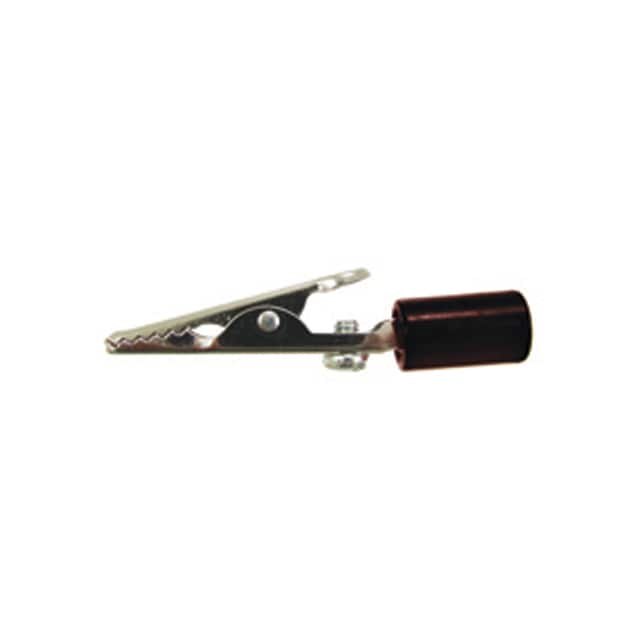 72-152-0 ALLIGATOR CLIP STEEL 10A W/BLK I