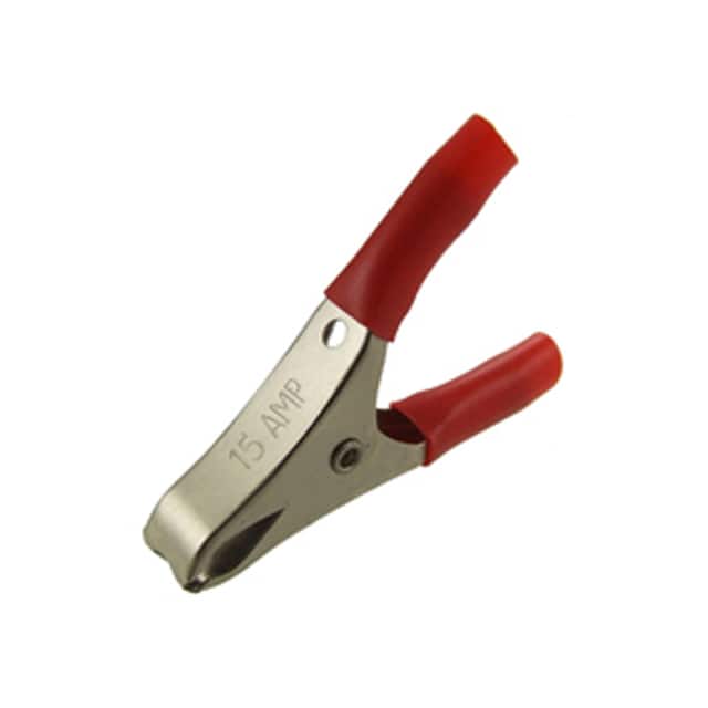 72-132-2 PETITE PLIER TYPE CLIP W/2 RED I