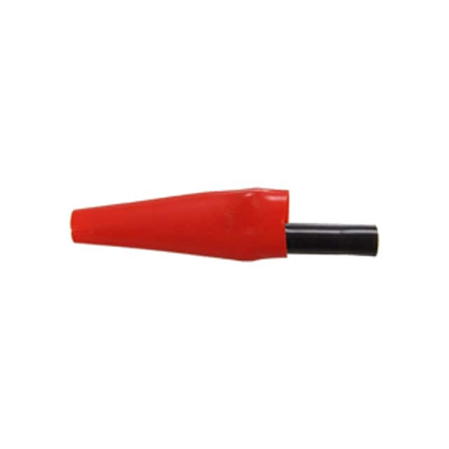 72-158-2 ALLIGATOR CLIP STEEL 10A W/RED I