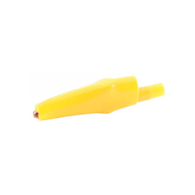 72-188-4 ALLIGATOR CLIP INS 10A YL