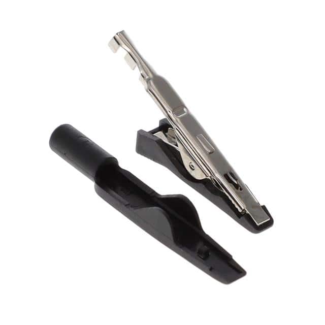 930318100 ALLIGATOR CLIP MA 1 CRIMP BLK 05