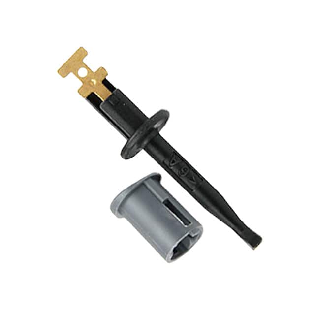 CT3180-0 MINIPRO TEST CLIP BLACK SOLDER