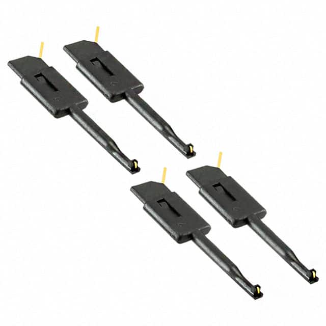 PK-ZS-007B MICROGRIPPER BLACK 4/PC
