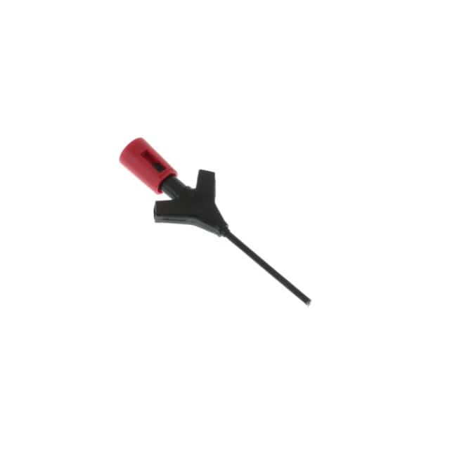 5790-2 MICROGRABBER RED 0.025" SQ PINS
