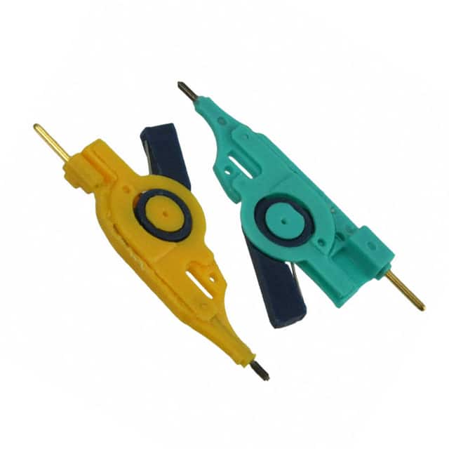 SMDFP-2B-2 MICROGRIPPER GREEN/YLW PIN 2PC