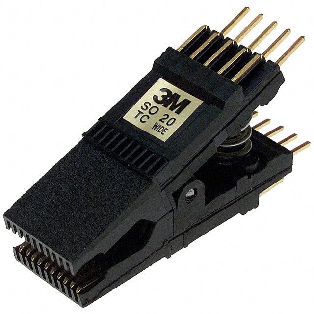 923665-20 TEST CLIP SOIC 20 (2 X 10)
