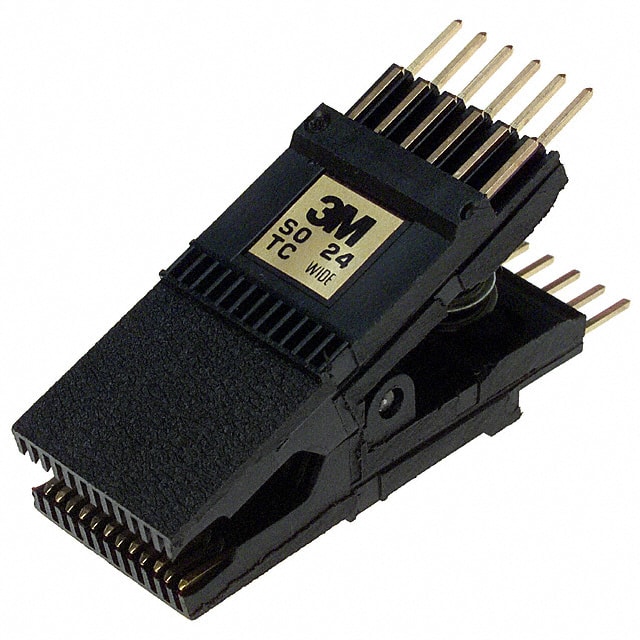 923665-24 TEST CLIP SOIC 24 (2 X 12)