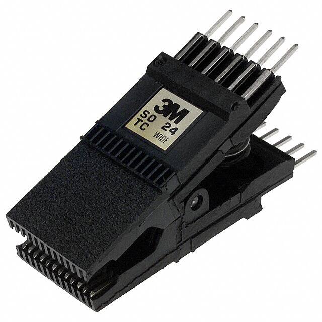 923660-24 TEST CLIP SOIC 24 (2 X 12)