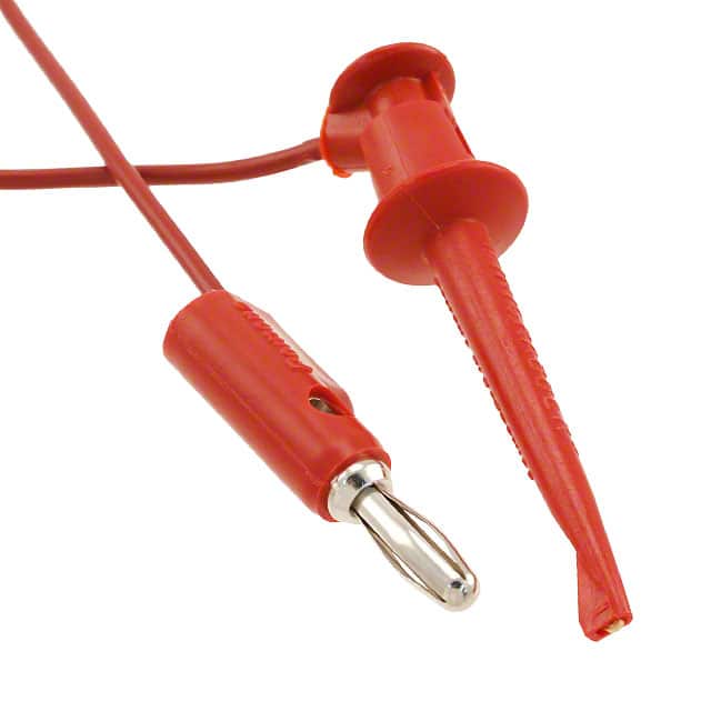3782-12-2 TEST LEAD BANANA TO GRABBER 12"