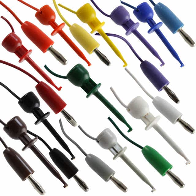 BX1W-36-S TEST LEAD BANANA/GRAB 36" SET/10