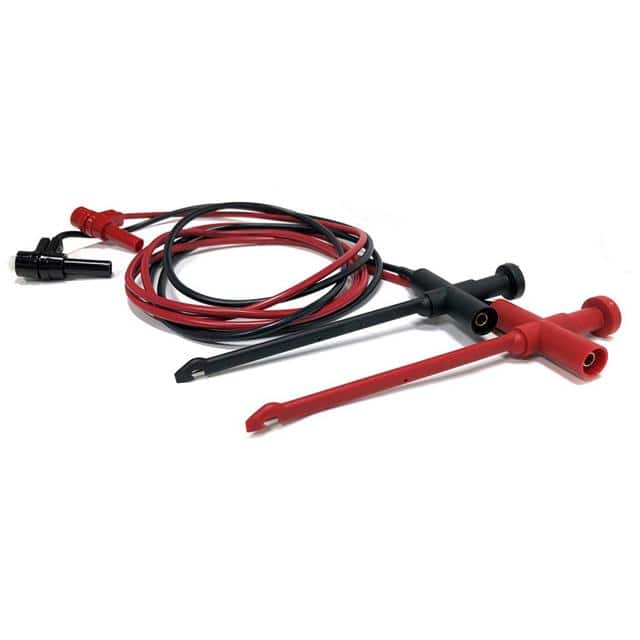 633XEL-48R/B TEST LEAD BANANA TO GRABBER 48"