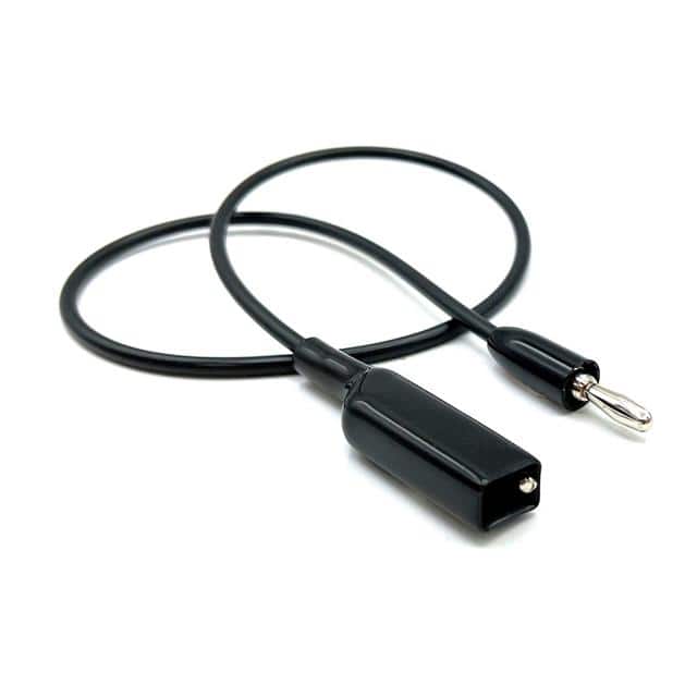 680-60BLK TEST LEAD BANANA TO GATOR 60"