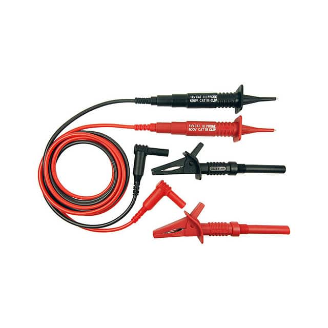 CIH3007 1.5M FUSED LEADSET RED BLACK