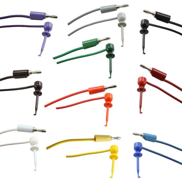 601W-36-S TEST LEAD BANANA/GRAB 36" SET/10
