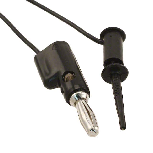 5302-12-0 TEST LEAD BANANA TO GRABBER 12"