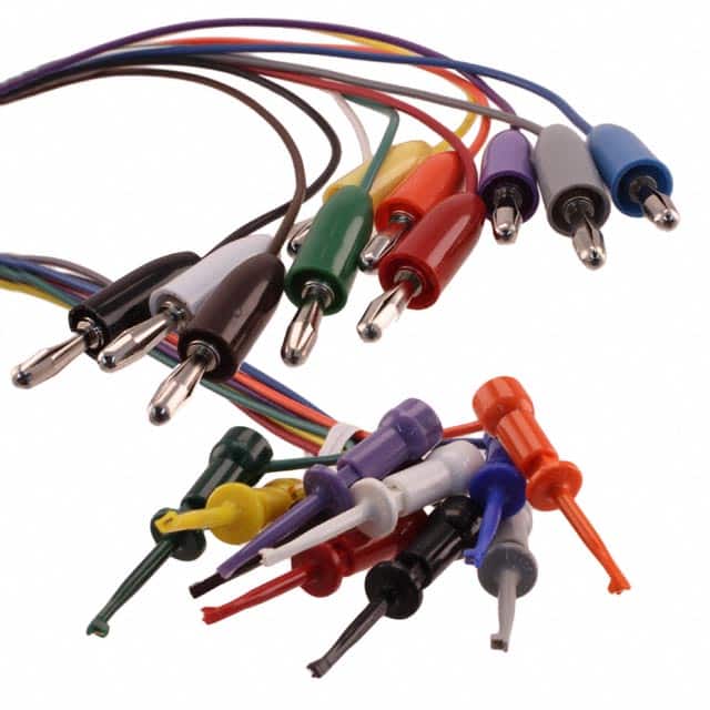 BXM-36-S TEST LEAD BANANA/GRAB 36" SET/10