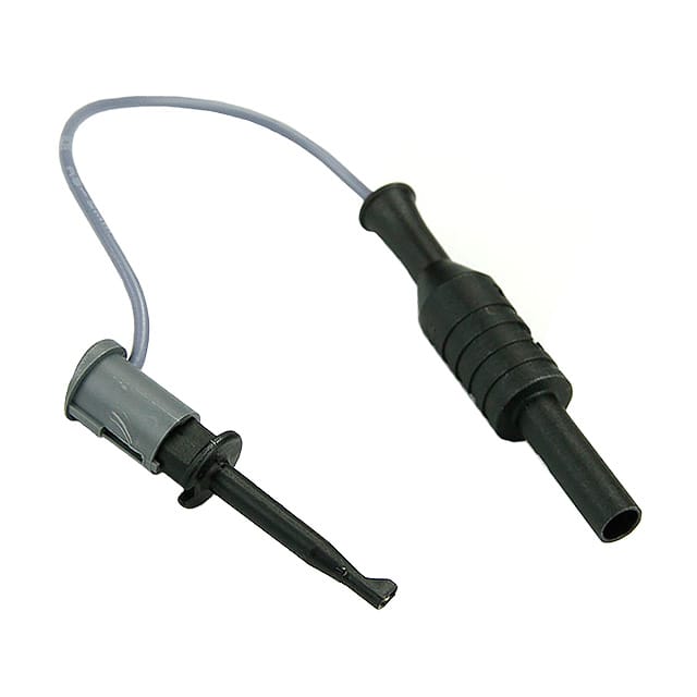 CT3187-10-0 TEST LEAD BANANA TO GRABBER 4"