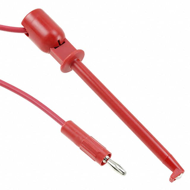 BXHL-36RED TEST LEAD BANANA TO GRABBER 36"