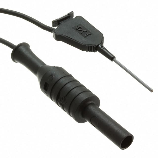 CT2551-10-0 TEST LEAD BANANA TO GRABBER 4"