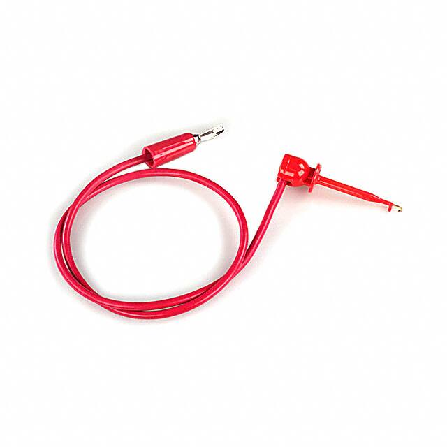 601XR-60RED TEST LEAD BANANA TO GRABBER 60"