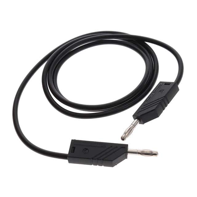 934062100 TEST LEAD MLN BLK BANANA PLUG ST