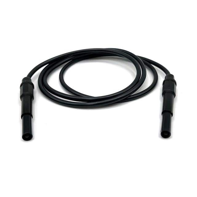 9871-18BLK TEST LEAD BANANA TO BANANA 18"
