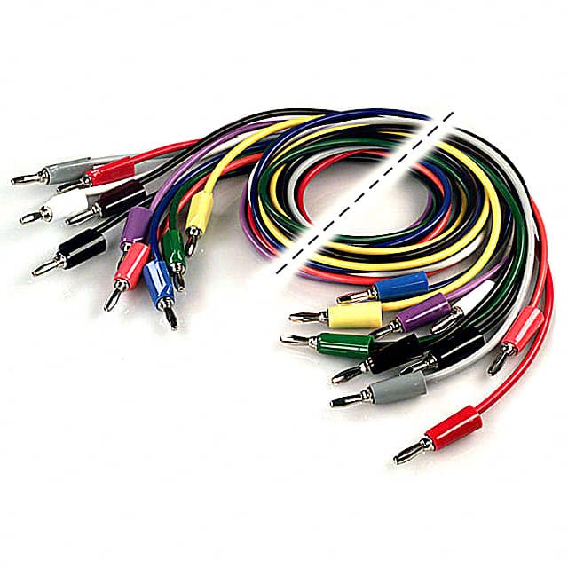 9111-8-S TEST LEAD BANA TO BANA 8" SET/10