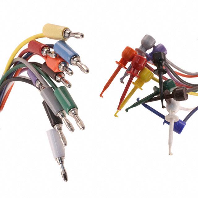 601XR-48-S TEST LEAD BANANA/GRAB 48" SET/10