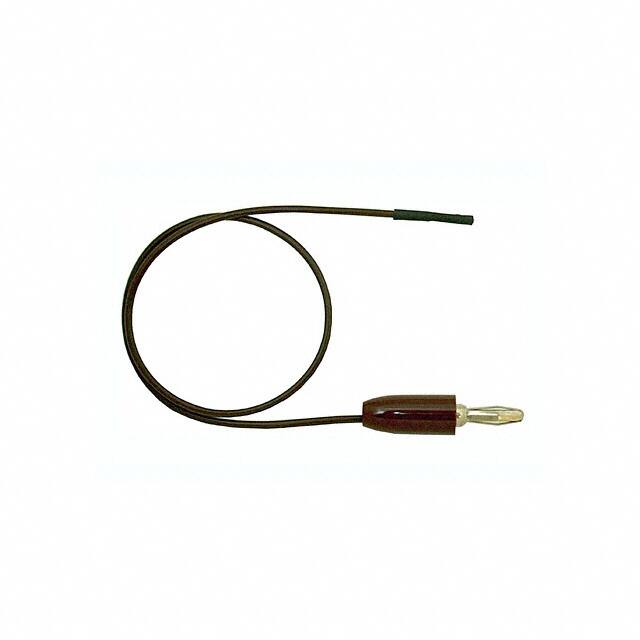 9861-24 BLK TEST LEAD BANANA TO SOCKET 24"