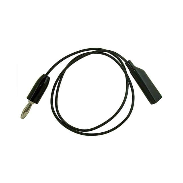 280M-18BLK TEST LEAD BANANA TO GATOR 18"