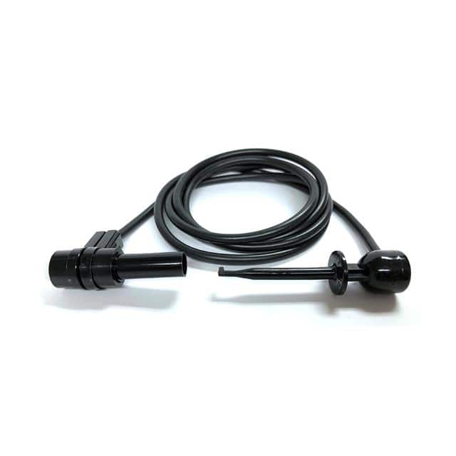 633W-48 BLK TEST LEAD BANANA TO GRABBER 48"