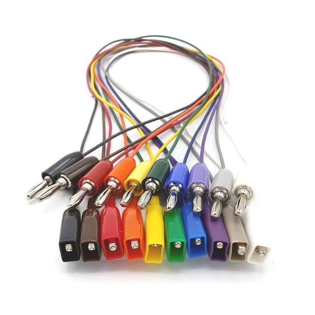 280M-18-S TEST LEAD BANA TO GATOR 18" 10PC