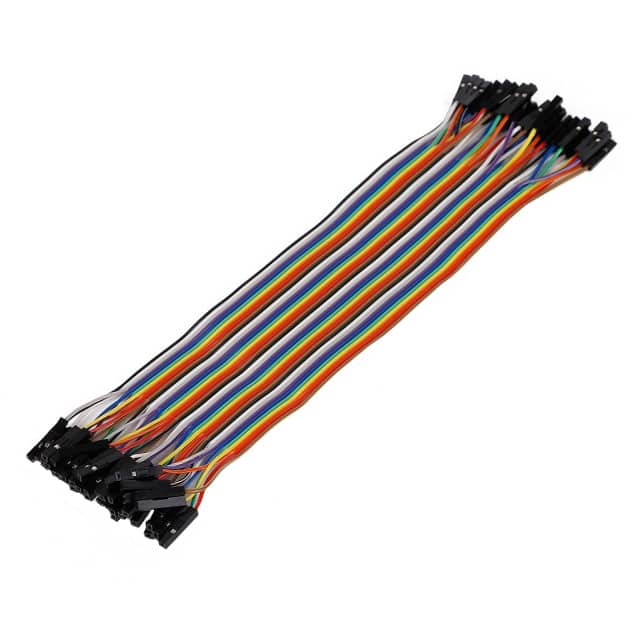 MIKROE-2313 RIBBON CBL 40-WIRE FEM/FEM 20CM
