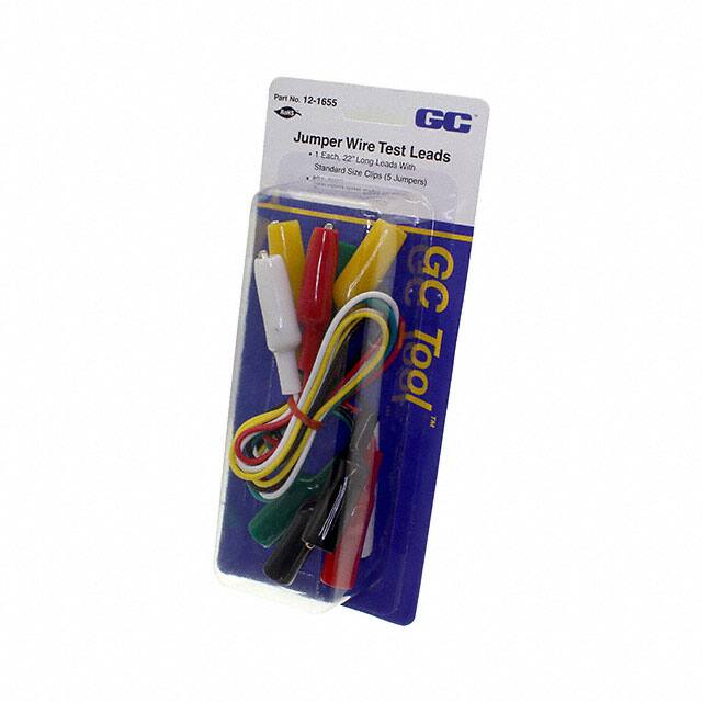 12-1655 TEST LEAD GATOR TO GATOR 22" 5PC
