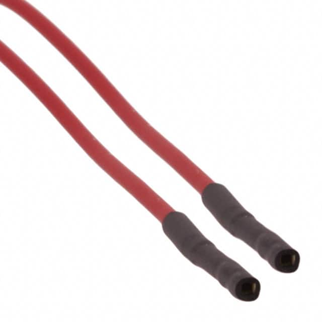 9110-12 RED TEST LEAD SOCKET TO SOCKET 12"