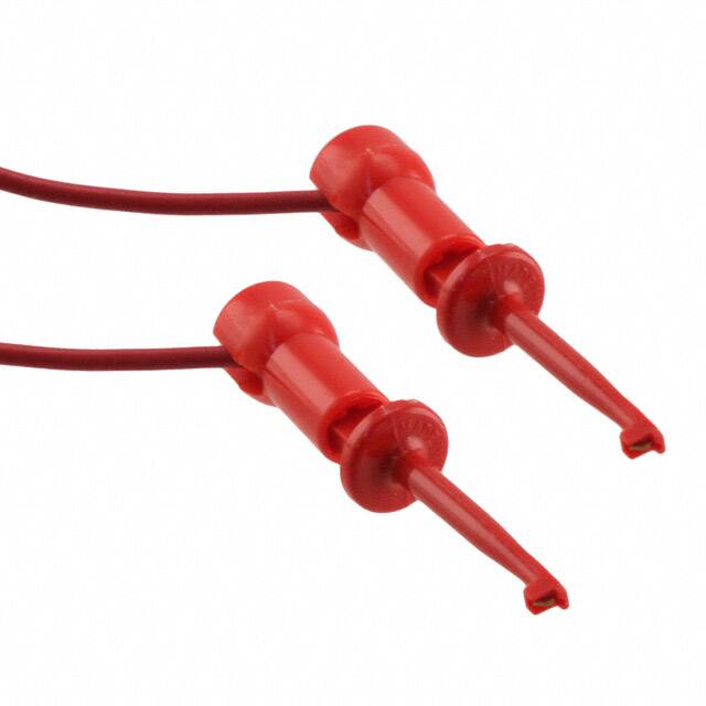 204XM-18RED MICRO HOOK TO MICRO HOOK 18"
