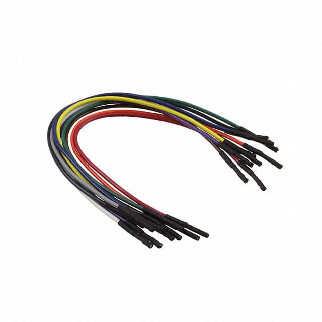 9110-6-S TEST LEAD SOCKET TO SKT 6" 10PC
