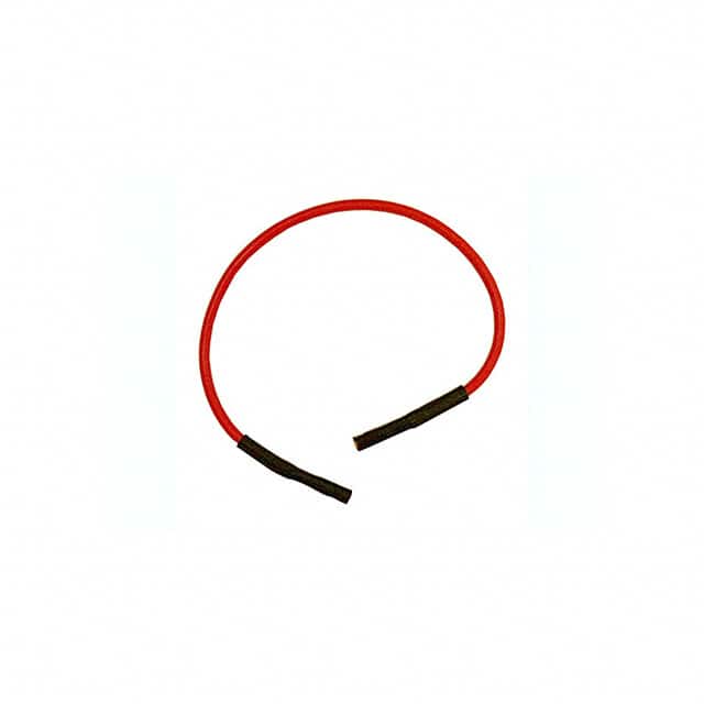 9860-12 RED TEST LEAD SOCKET TO SOCKET 12"