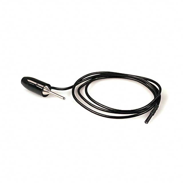 9866-24 BLK TEST LEAD TIP PLUG TO SOCKET 24"