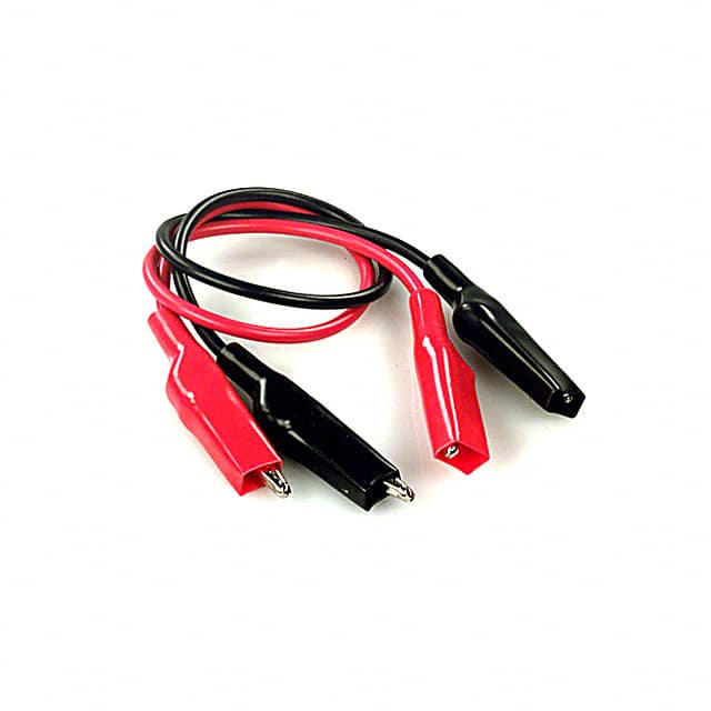684-12 R/B TEST LEAD GATOR TO GATOR 12"