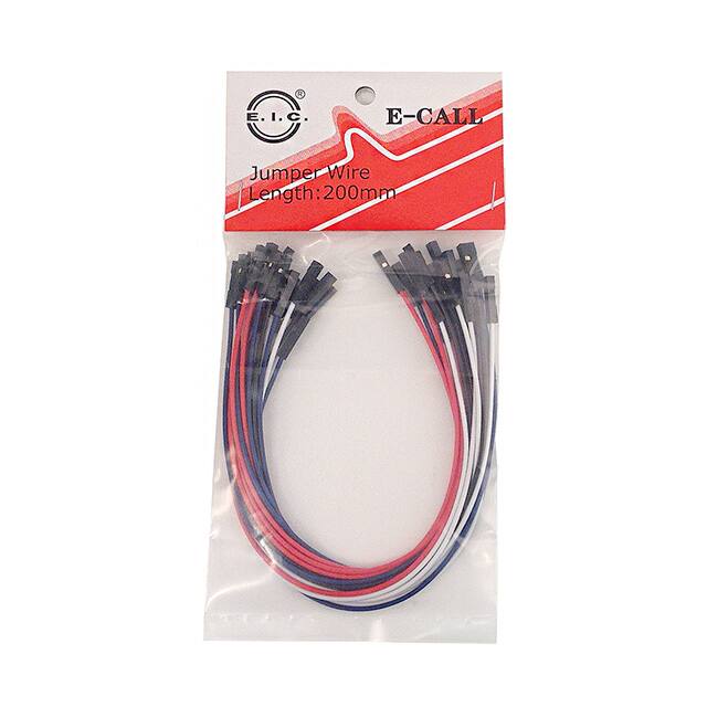 800-00046 TEST LEAD SOCKET TO SOCKET 7.9"